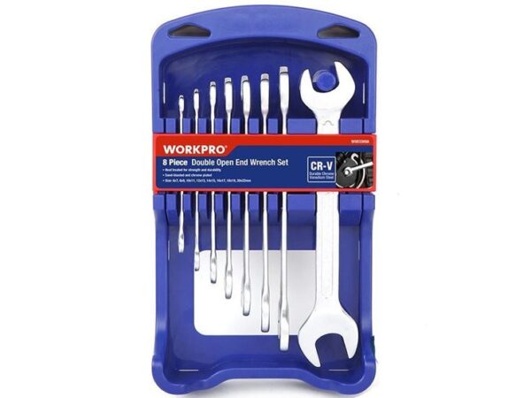 8 Pc Open Wrench Set (6Mm To 20Mm)