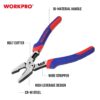 8" All Purpose Linesman Pliers - Image 3