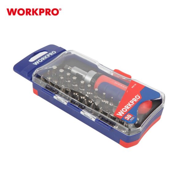 38 Pc Ratcheting Screwdriver Set